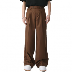 2 Prs Straight Wide Leg Baggy Loose Men Pants