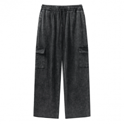 6 Prs Loose Retro Casual Wide Leg Straight Pants