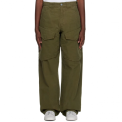 2 Prs Mens Spring Oversize Multi Pockets Pant Cargo Pants